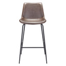 Zuo Byron 101771 Barstool - Brown IMAGE 3