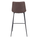 Zuo Byron 101771 Barstool - Brown IMAGE 4