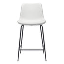  Zuo Byron 101776 Counter Stool - White IMAGE 3