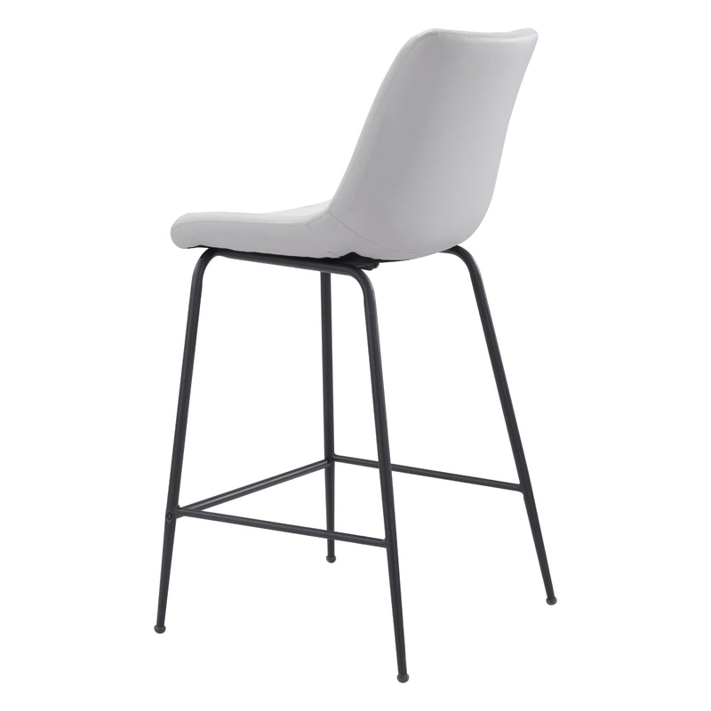  Zuo Byron 101776 Counter Stool - White IMAGE 5