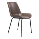  Zuo Byron 101777 Dining Chair - Brown IMAGE 1