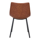  Zuo Daniel 101947 Dining Chair - Vintage Brown IMAGE 4