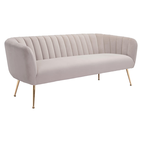 Zuo Deco Stationary Fabric Sofa 101853 IMAGE 1