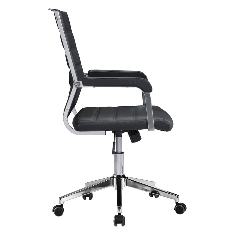 Zuo Liderato 101823 Office Chair - Black IMAGE 2