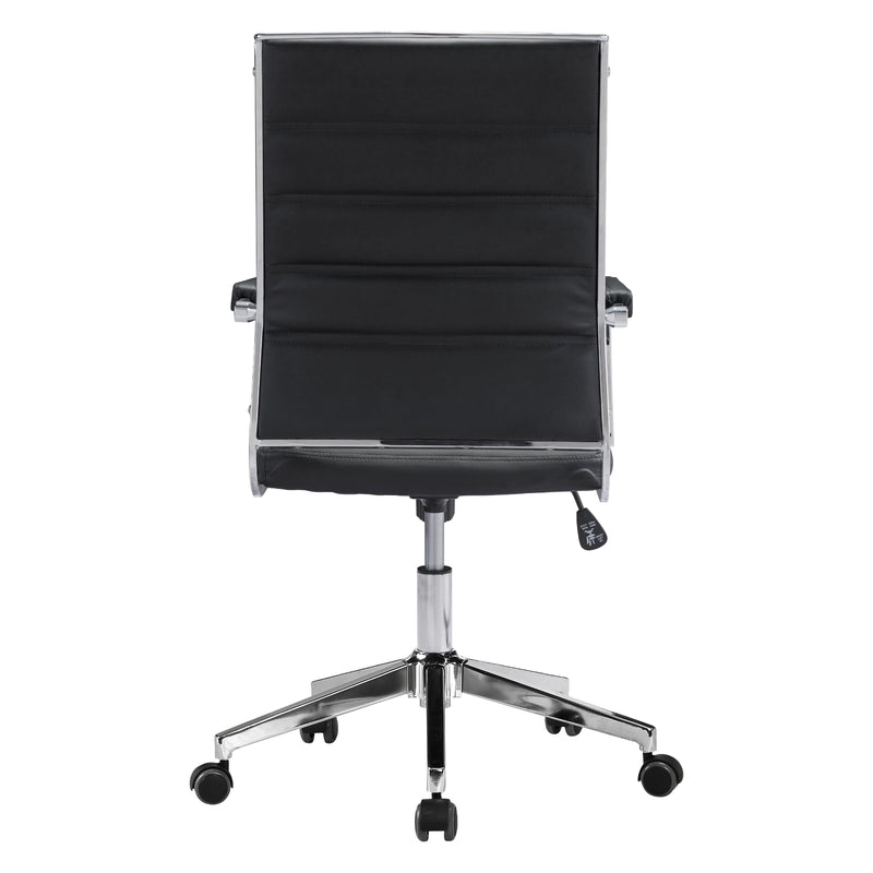  Zuo Liderato 101823 Office Chair - Black IMAGE 4