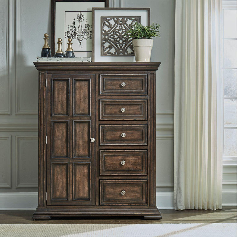 Liberty Furniture Industries Inc. Big Valley 361-BR42 Door Chest IMAGE 7