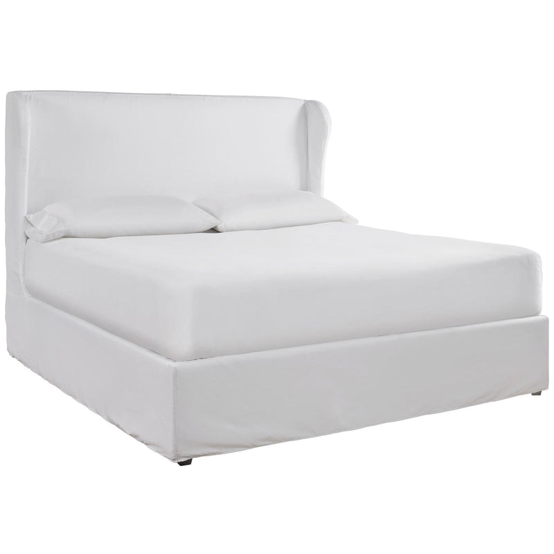 Universal Furniture Modern Farmhouse Queen Upholstered Panel Bed U011210/U01121FR IMAGE 2