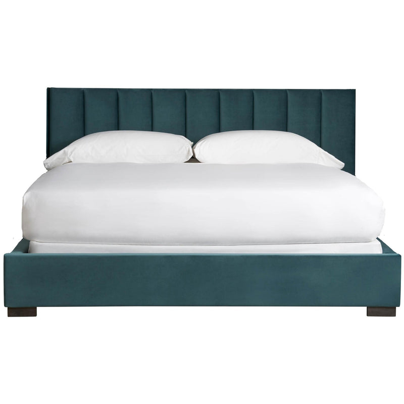Universal Furniture Nina Magon Queen Upholstered Panel Bed 941230/94123FR IMAGE 1