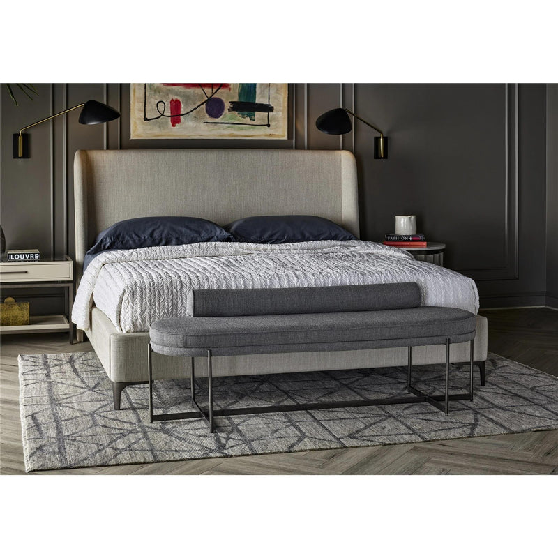 Universal Furniture Nina Magon Queen Upholstered Panel Bed 941310/94131FR IMAGE 2