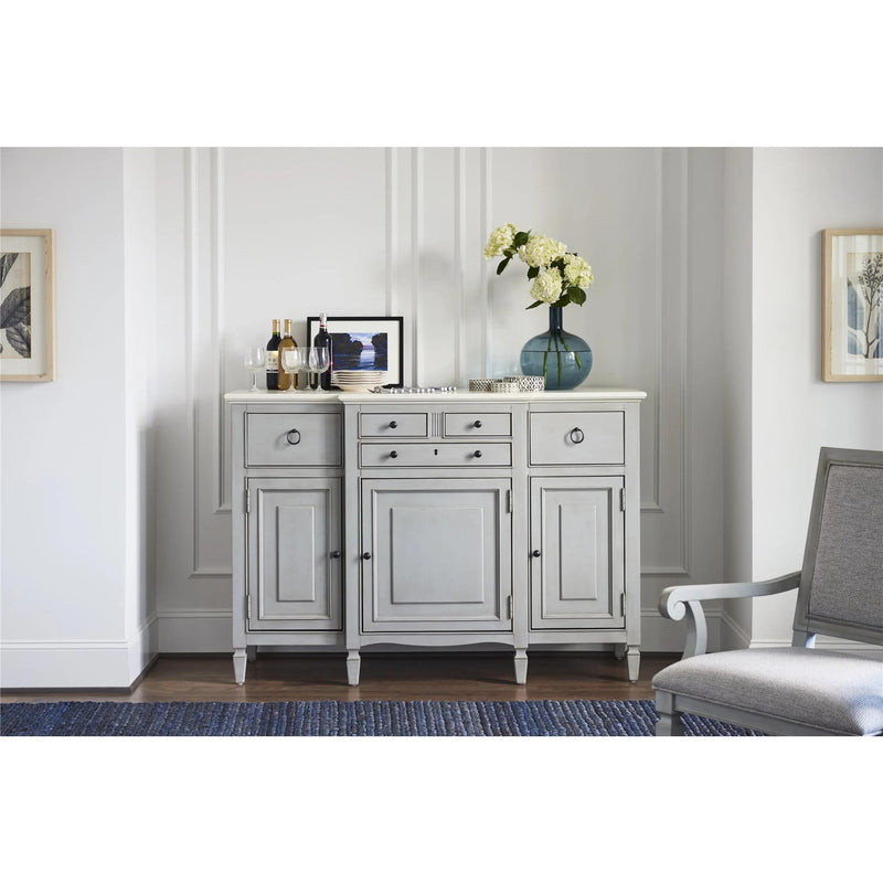 Universal Furniture Summer Hill - French Gray Buffet 986670 IMAGE 3
