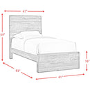 Elements International Bailey Twin Panel Bed BY500TB IMAGE 5