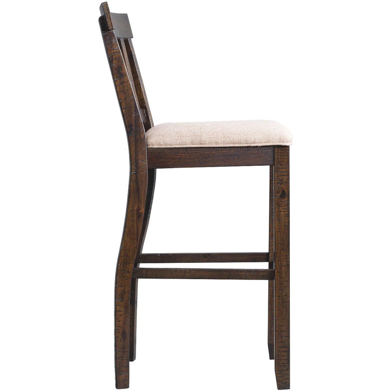 Elements International Stone Pub Height Stool DST100BSBSBTF IMAGE 3