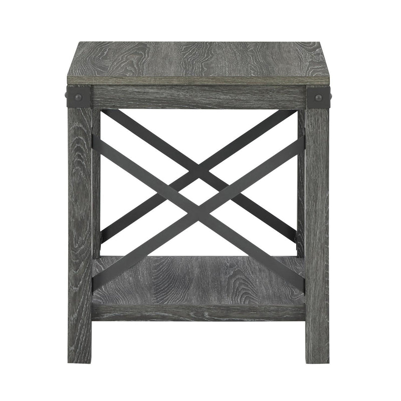 Signature Design by Ashley Freedan T175-2 Square End Table IMAGE 3