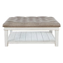 Signature Design by Ashley Kanwyn T937-21 Upholstered Ottoman Cocktail Table IMAGE 2