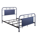  Liberty Furniture Industries Inc. Vintage 179-BR13HFR-N Queen Metal Bed - Navy IMAGE 2