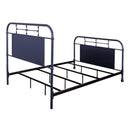  Liberty Furniture Industries Inc. Vintage 179-BR13HFR-N Queen Metal Bed - Navy IMAGE 3