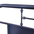  Liberty Furniture Industries Inc. Vintage 179-BR13HFR-N Queen Metal Bed - Navy IMAGE 5