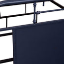  Liberty Furniture Industries Inc. Vintage 179-BR13HFR-N Queen Metal Bed - Navy IMAGE 6