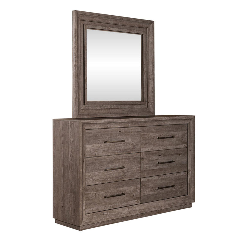  Liberty Furniture Industries Inc. Horizons 272-BR-DM 6-Drawer Dresser & Mirror IMAGE 3