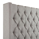 Elements International Morrow King Upholstered Platform Bed UMW092KB IMAGE 4