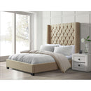 Elements International Morrow King Upholstered Platform Bed UMW082KB IMAGE 7