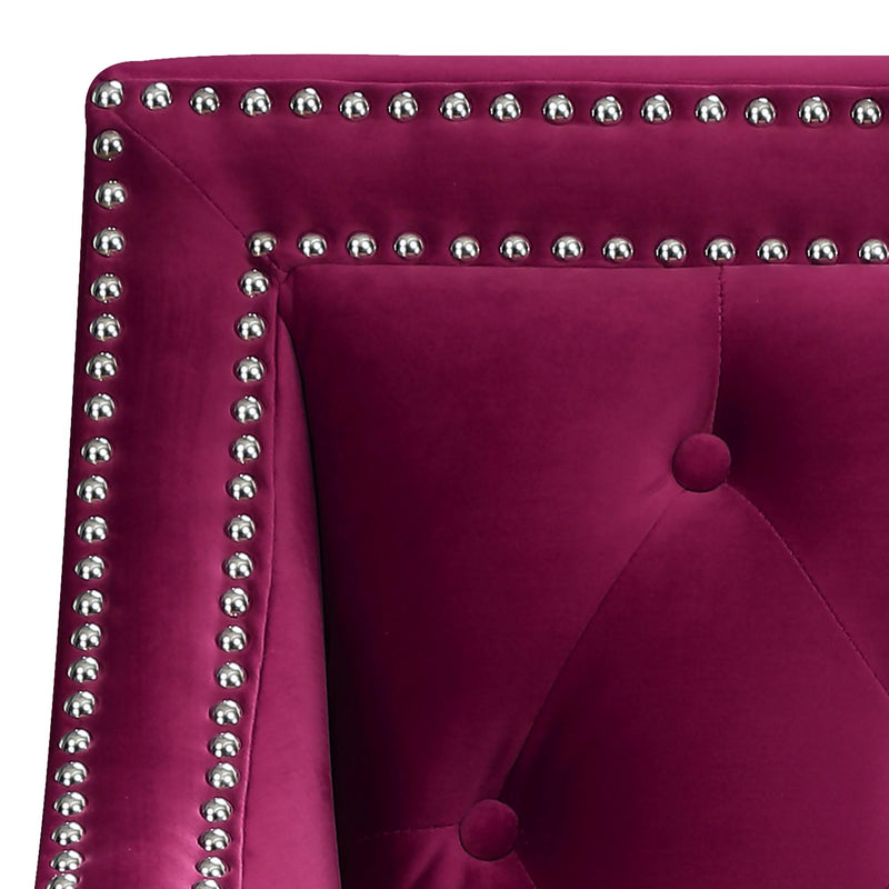 Elements International Tiffany Stationary Fabric Accent Chair UTF287100CA IMAGE 5