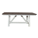 Liberty Furniture Industries Inc. Farmhouse 139WH-T4078 Fixed Top Trestle Table IMAGE 1