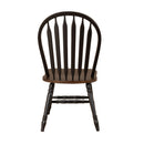  Liberty Furniture Industries Inc. Carolina Crossing 186B-C1000S Windsor Side Chair - Black IMAGE 5