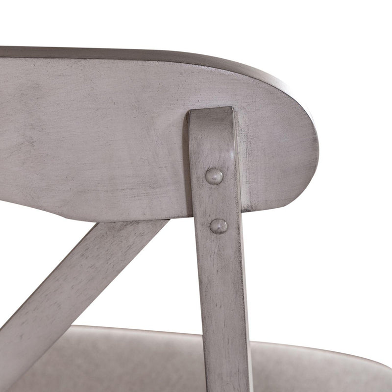  Liberty Furniture Industries Inc. Ocean Isle 303W-B300124 Upholstered X Back Counter Chair IMAGE 5