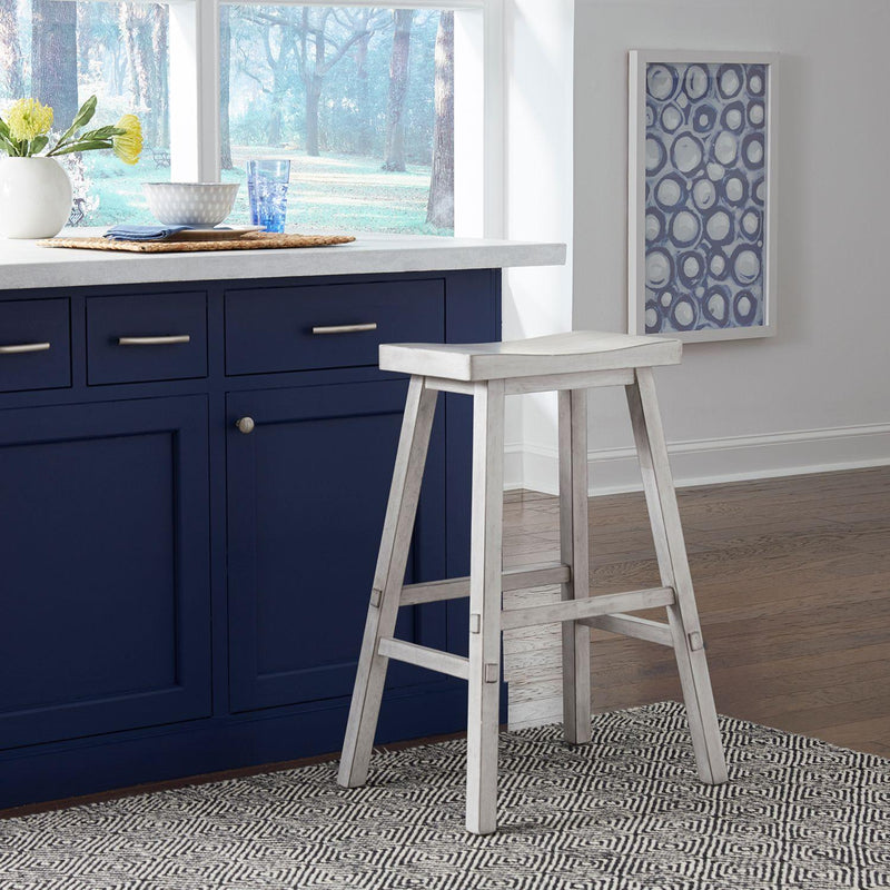 Liberty Furniture Industries Inc. Creations II Pub Height Stool 38-B1830-W IMAGE 6