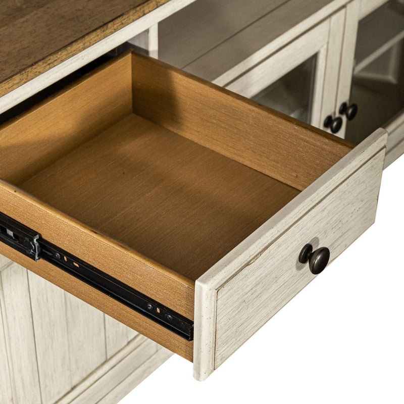 Liberty Furniture Industries Inc. Farmhouse Reimagined TV Stand with Cable Management 652-TV72 IMAGE 8