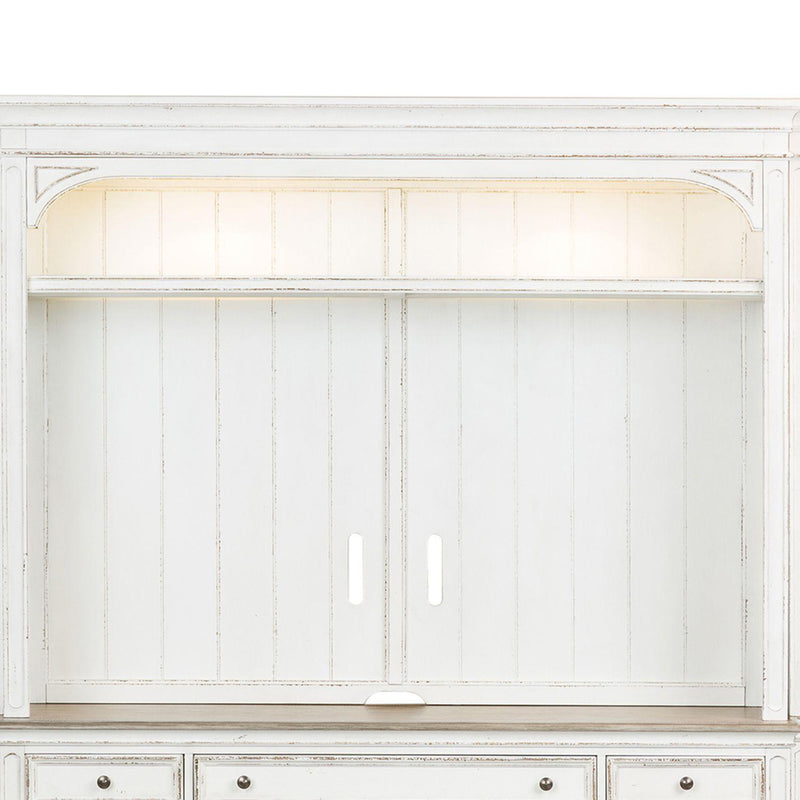 Liberty Furniture Industries Inc. Magnolia Manor 244-EC00 Entertainment Hutch IMAGE 2