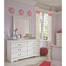  Signature Design by Ashley Anarasia B129B3 Dresser and Mirror IMAGE 3