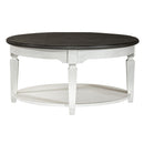  Liberty Furniture Industries Inc. Allyson Park 417-OT1011 Round Cocktail Table IMAGE 2