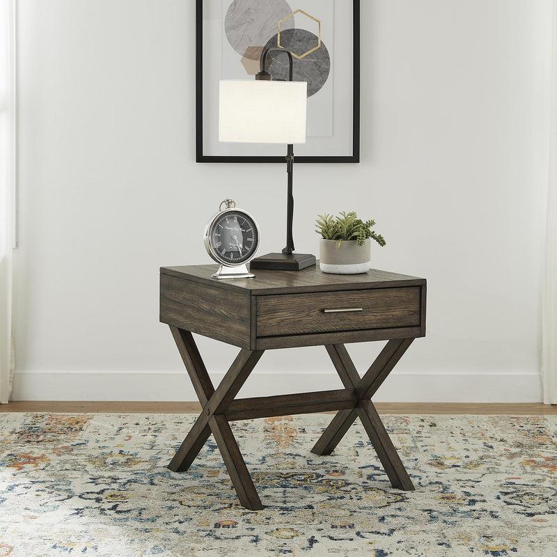  Liberty Furniture Industries Inc. Lennox 871-OT1020 Drawer End Table IMAGE 9