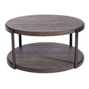  Liberty Furniture Industries Inc. Modern View 960-OT1010 Round Cocktail Table IMAGE 3