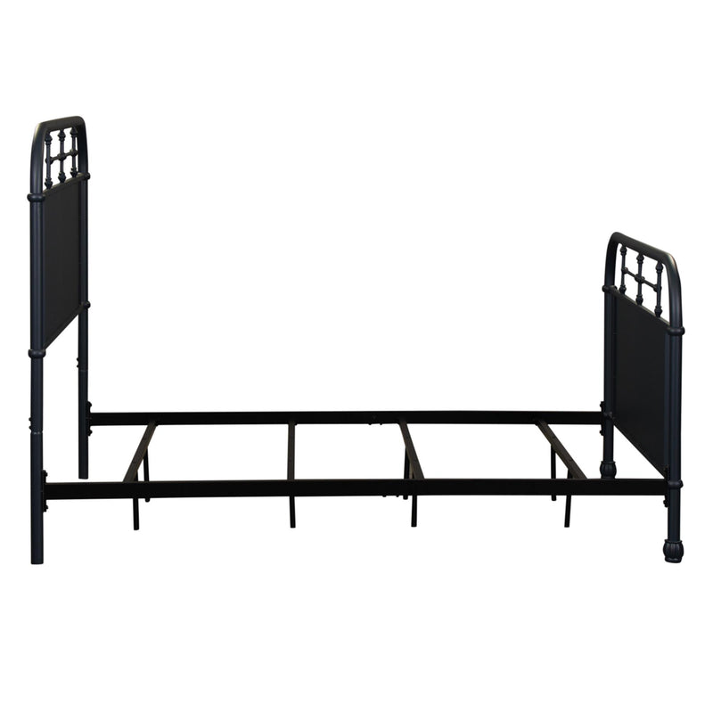  Liberty Furniture Industries Inc. Vintage 179-BR17HFR-N Full Metal Bed - Navy IMAGE 3