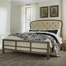  Liberty Furniture Industries Inc. Americana Farmhouse 615-BR-KSH King Shelter Bed IMAGE 1
