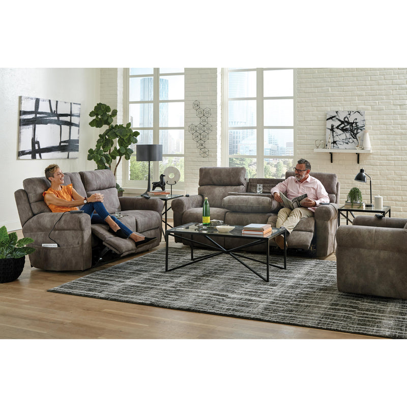 Catnapper Tranquility Power Reclining Fabric Loveseat 63019 1301-28-1302-28 IMAGE 4