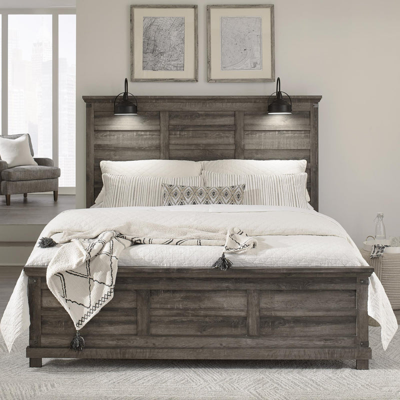  Liberty Furniture Industries Inc. Lakeside Haven 903-BR-QPB Queen Panel Bed IMAGE 1