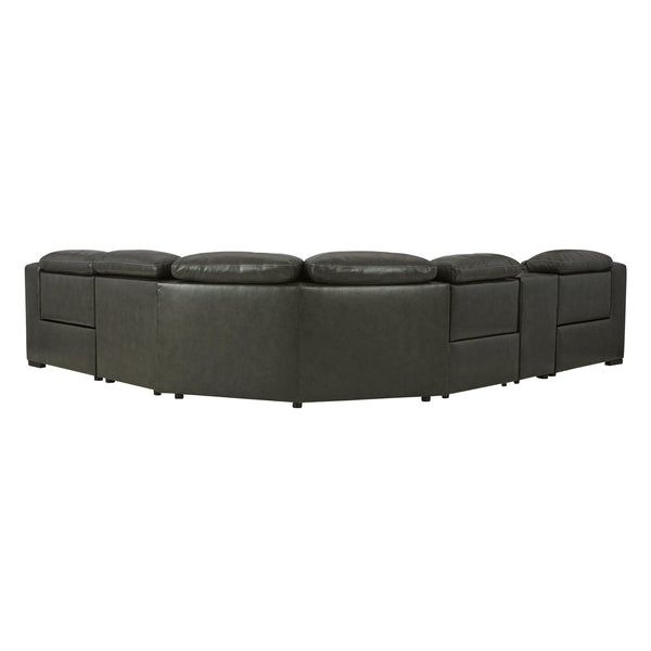  Signature Design by Ashley Center Line U63404S4 6 pc Power Reclining Sectional IMAGE 2