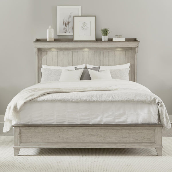  Liberty Furniture Industries Inc. Ivy Hollow 457-BR-QMT Queen Mantle Bed IMAGE 1