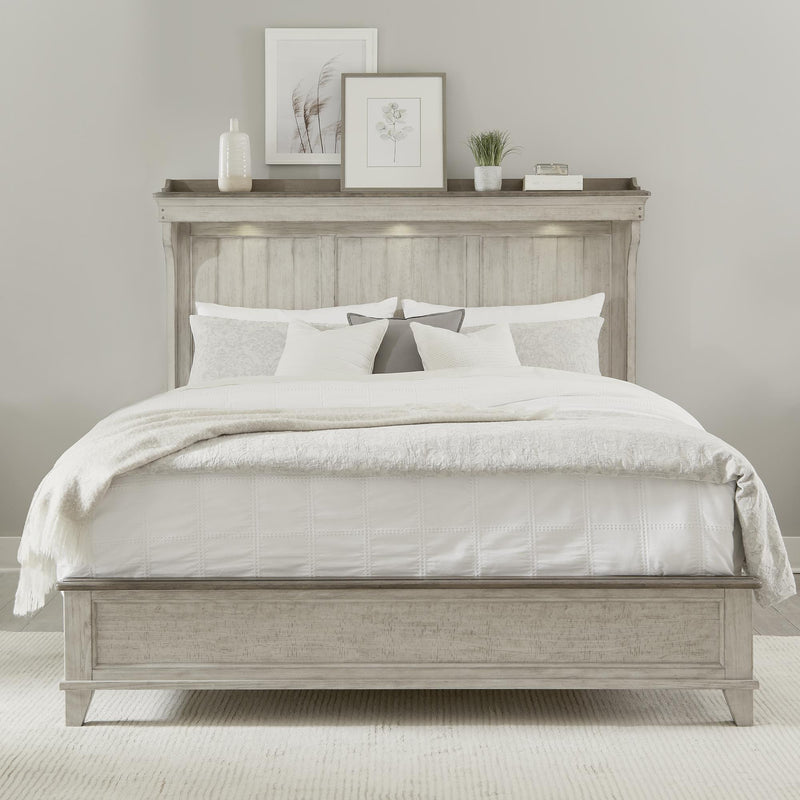  Liberty Furniture Industries Inc. Ivy Hollow 457-BR-QMT Queen Mantle Bed IMAGE 1
