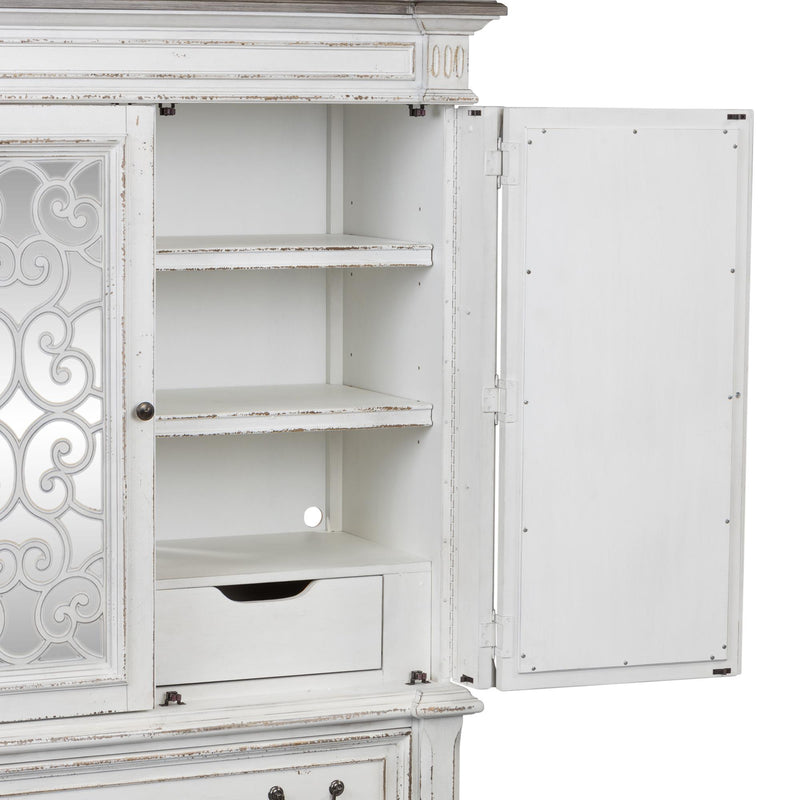  Liberty Furniture Industries Inc. Abbey Park 520-BR42 Mirrored Door Chest IMAGE 8