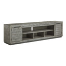  Signature Design by Ashley Naydell W996-78 Extra Large TV Stand with Fireplace Option IMAGE 1
