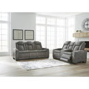 Signature Design by Ashley Next-Gen DuraPella 2200415 Power Reclining Sofa with Adjustable Headrest IMAGE 13