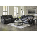  Signature Design by Ashley Warlin 6110515 Power Reclining Sofa with Adjustable Headrest IMAGE 11