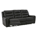  Signature Design by Ashley Warlin 6110515 Power Reclining Sofa with Adjustable Headrest IMAGE 1