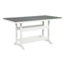 Signature Design by Ashley Transville P210-642 Rectangular Counter Table with Umbrella Option IMAGE 1
