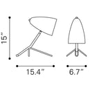 Zuo Jamison Table Lamp 56135 IMAGE 9